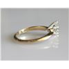 Image 2 : 14K Yellow Gold Marquis Diamond Ring