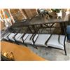 Image 3 : LOT OF 4 PATIO CHAIRS AND ONE PATIO LOVE SEAT
