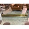 Image 1 : ANTIQUE BRASS FIREPLACE SURROUND