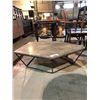 Image 2 : MODERN MARBLE TOP METAL BASED COFFEE TABLE