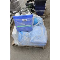 PALLET OF MISC MOVIE PROP ITEMS