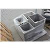 Image 2 : PALLET OF CONCRETE PLANTERS