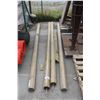 Image 1 : LOT OF 4 WOODEN POSTS