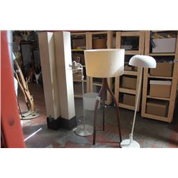 LOT OF 3 FLOOR LAMPS