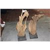 Image 2 : PAIR OF DRIFTWOOD FIGURES