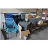 Image 2 : LARGE LOT OF MISC MOVIE SET ITEMS UNDER PALLET RACKING