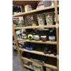 Image 3 : SHELVING UNIT INCLUDING MISC MOVIE SET ITEMS, INCLUDING SHELVING UNIT