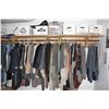 Image 3 : LARGE LOT OF WARDROBE CLOTHING, RACK NOT INCLUDED