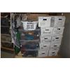 Image 1 : ROLLING CART OF WARDROBE SHOES AND ACCESSORIES