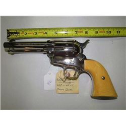 Colt Army .45 Single Action Revolver Nickel