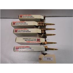 5 Full Boxes Of Winchester 300 H  H Magnum Ammo