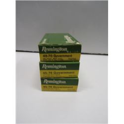 3 Full Boxes Of Remington 45-70 Government 405 Gr
