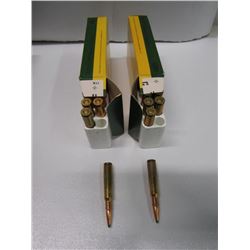 2 Full Boxes Of Remington 7 Mm Mauser (7x57)