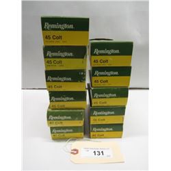 11 Boxes Of Remington 45 Colt Ammo