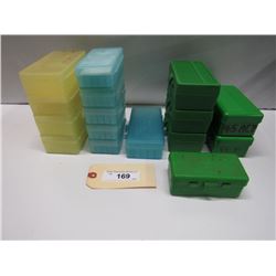 Crate Full Of Plastic Ammo Cases