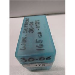 Plastic Case Of Winchester Supreme 30-06 165 Gr