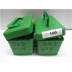 2 Plastic Cases Of Hornady 348 2in 200 Gr