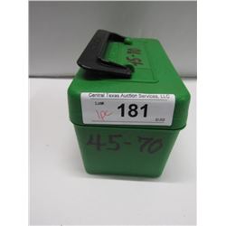 1 Plastic Case Of 45-70 Govt