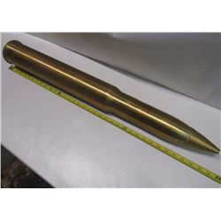 Large Collectible Brass Bullet