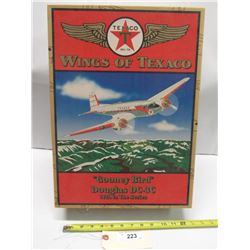 Wings Of Texaco Die Cast Metal Replica Plane