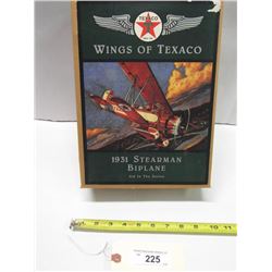 Wings Of Texaco Die Cast Metal Replica Plane