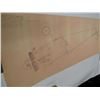 Image 9 : Unframed Vintage Blue Print Copy Of Airplane