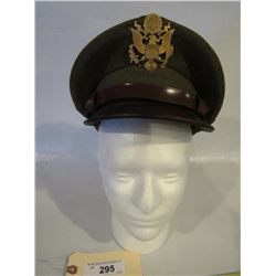 Original WWII U.S.  Army Officer's Visor Cap