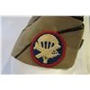 Image 8 : Vintage U S Army Airborne Garrison Cap W/ Silver