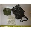 Image 5 : German Drager Military Gas Mask W/ Filter