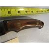 Image 2 : Hunting Knife W/ Inlaid Wooden Handle