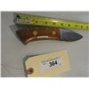Image 3 : Hunting Knife W/ Wooden Handle