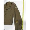 Image 2 : WWII U.S. Soldier's Jacket W/ Pins And Emblems