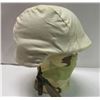 Image 4 : U.S. Military Helmet M-3 W/ Cream Cover