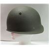 Image 1 : Vintage Army Helmet Metal Military Battle Green