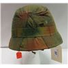 Image 3 : WWII German Black Finish Helmet  W/cover