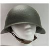 Image 5 : Vintage Army Helmet Metal Military Battle Green