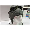 Image 5 : Aviator Hat Leather Pilot Flying Cap Helmet
