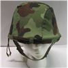 Image 1 : Yugoslavia M-89 Helmet W/ Cover, Liner  Chinstrap