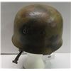 Image 3 : WWII German Helmet With Padded Liner Size 71