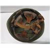 Image 5 : Vintage Army Helmet Metal Military Battle Green