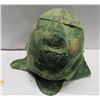 Image 3 : Metal Combat Helmet With Camoflauge Cover