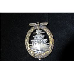 High Seas Fleet War Badge Of 1941