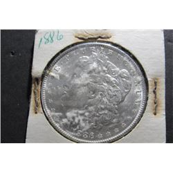 1886 Morgan Silver Dollar