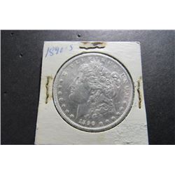 1890-S Morgan Silver Dollar