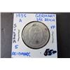 Image 1 : 1935-A VF Germany Third Reich 5 Marks Silver Coin
