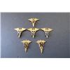 Image 2 : (6) WWII US Army Officer Medical Corps Caduceus Pi