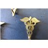 Image 6 : (6) WWII US Army Officer Medical Corps Caduceus Pi