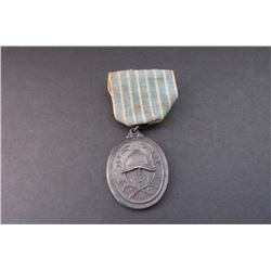 Pre WWI Austria 25 Year Fireman Medal w/ Ribbon