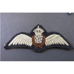 WWII Royal Air Force Bullion Pilot Wings
