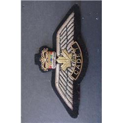 RCAF Cadet Bullion Insignia